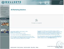 Tablet Screenshot of bullseye3d.ca
